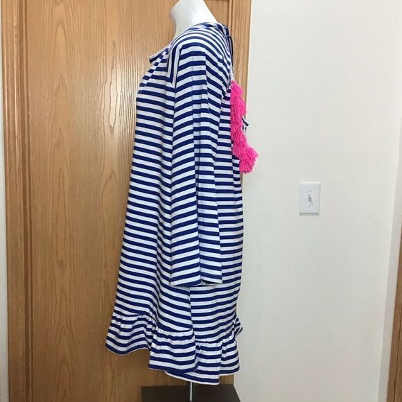 Philosophy Salavina Stripe Fringe Embellish Dress - Picture 3 of 16